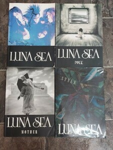 バンド・スコア　LUNA SEA　まとめて4冊セット　イメージ　　マザー　STYLE 1995年発行　ドレミ楽譜出版社　 