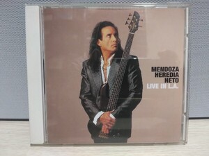 ☆MENDOZA HEREDIA NATO☆LIVE IN L.A.【国内盤】マルコ・メンドーサ 必聴 CD