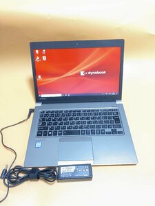 難 Dynabook R63/DN(Core i7-8550U/メモリ8GB/SSD256GB/無線LAN/WEBカメラ/13.3型HD SK2410-19