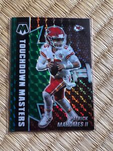 Patrick Mahomes 2021 Panini mosaic インサート prizm green パラレル マホームズ NFL