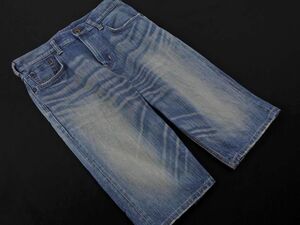 EDWIN エドウィン 50532 USED加工 ハーフ デニムパンツ size30/インディゴ ■◆ ☆ efb0 メンズ