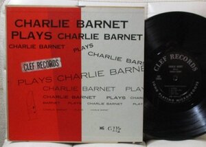 ☆彡 Jazz 10インチ LP Charlie Barnet And His Orchestra Charlie Barnet Plays Charlie Barnet[US 