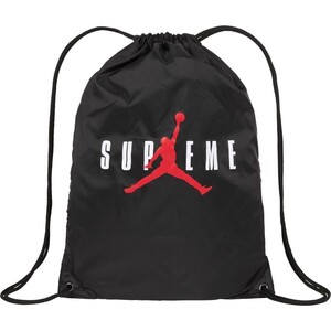 新品未使用★Supreme Jordan Drawstring Bag black★シュプリーム ナイキ ジョーダン NIKE ブラック ナップサック ドローストリング バッグ