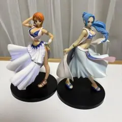 ワンピース ナミ ビビ フィギュアセット