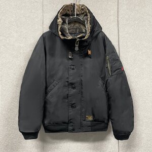 新品未使用 WTAPS 17AW N-2B/JACKET.NYLON.TWILL N2B ダブルタップス ナイロン フライトジャケット アウター サイズ1（Ｓ）