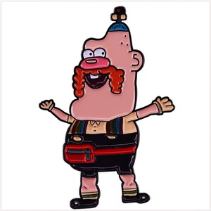 [BROOCH] Uncle Grandpa PINS エナメル 彩色 おっはよー！アンクルグランパ メタル ピン バッジ 3.5cm ブローチ