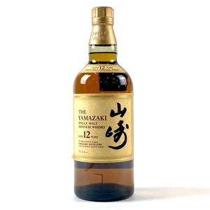 【東京都内限定発送】 サントリー SUNTORY 山崎 12年 シングルモルト 700ml 国産ウイスキー 【古酒】