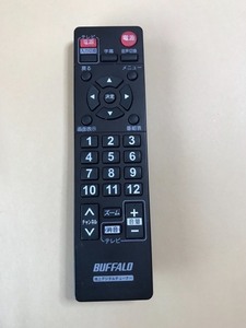 バッファロー BUFFALO 地デジチューナー用リモコン 保証あり ポイント消化 DTV-S110/DTV-S100等 即決 スピード配送