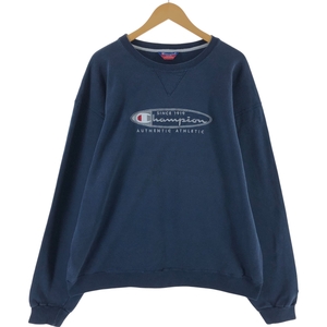 古着 00年代~ チャンピオン Champion AUTHENTIC ATHLETIC APPAREL ロゴスウェットシャツ トレーナー メンズXXL相当 /eaa437244