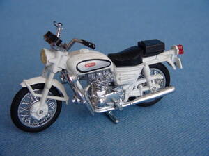 1971年古い日本製ダイヤペット1/30ヤマハXS650白バイ・美品/箱付