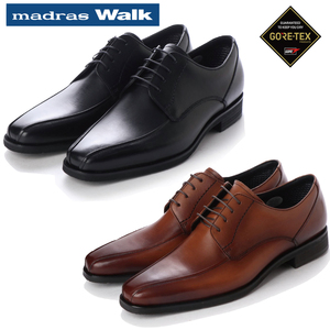 ▲madras Walk マドラス ドレス トラッド ビジネス シューズ 防水 ゴアテックス MW5901 ライトブラウン 薄茶 24.5cm (0910010260-lb-s245)