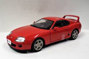 【ソリド】1/18 トヨタ スープラ (JZA80) 1993~2002年 レッド (商品№ S1807601 )ダイキャスト製のミニカー