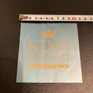 氷室京介 ステッカー 初期 KING Swing ①