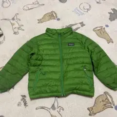 patagonia パタゴニア　キッズダウンコート 3T 緑