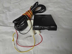 ★ パナソニックETC　CY-ET809D　軽自動車から外した中古品　12V・24V兼用　 アンテナ一体型　軽自動車セットアップ品 ★