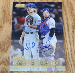 Noah Syndergaard 2016 Stadium Club Autographs Gold SCA-NS 直書き サイン 25枚限定