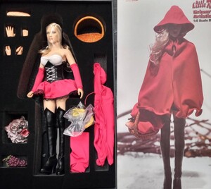 ☆新品 1/6 LittleRedRidingHood 女性アクションフィギュア　赤ずきん　シームレス素体　PHICEN　未使用