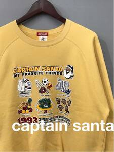 ◎★ キャプテンサンタ captain santa トレーナー スエット 長袖 服 メンズ Mサイズ 20周年