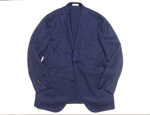 定価10.4万 使用僅か 超美品 BOGLIOLI ボリオリ K.JACKET ホップサック テーラードジャケット ウール ダークネイビー メンズ 54 ブレザー