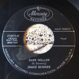 Jimmie Skinner US Original 7inch DARK HOLLOW Hillbilly ロカビリー