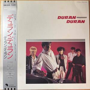 国内盤　LP Duran Duran デュラン・デュラン　EMS-91019　帯、ライナー付き　