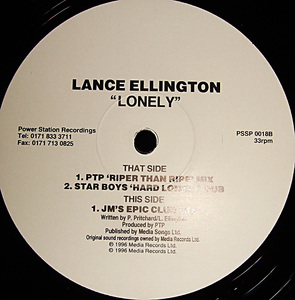 d*tab 試聴 Lance Ellington: Lonely [