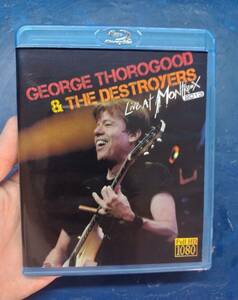 【輸入盤ブルーレイ】 GEORGE THOROGOOD AND THE DESTROYERS - LIVE AT MONTREUX б [BD25] 1枚