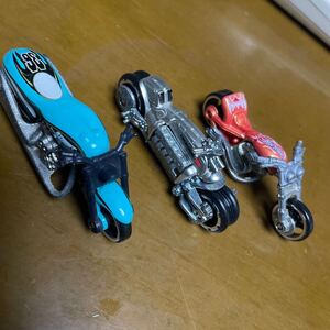 Hot Wheels カスタム バイク　3台　hot rod ミニカー