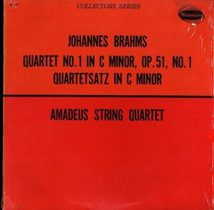 LL23150◆アマデウスSQ/ブラ:弦楽四重奏曲第1番、シューベルト★