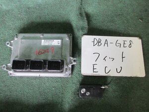 9kurudepa H24年 フィット DBA-GE8 エンジン コンピューター L15A-173 37820-RB1-J44 [ZNo:05002112]