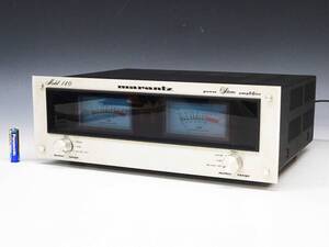 ◆(NS) ③ 通電のみ確認済 Marantz マランツ パワーアンプ モデル 140 約13cm×約36cm 約12kg アンプ 音響機器 オーディオ機器