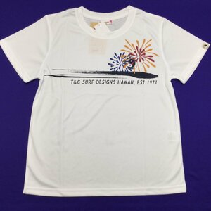 【送料無料】【新品】T&C Surf Designs レディース半袖Tシャツ　LL　2L　　ホワイト★TCA12220