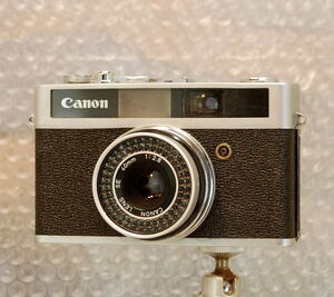 【整備済・完動美品】35ｍｍフイルムカメラ キャノネット　ジュニア　です。