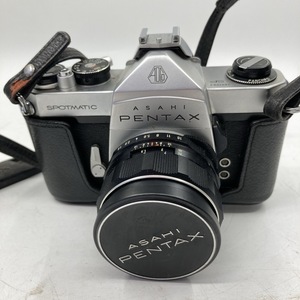 ASAHI PENTAX アサヒペンタックス SPOTMATIC 一眼レフフィルムカメラ super-takumar F1.8 55mm ソフトケース付★K1305O