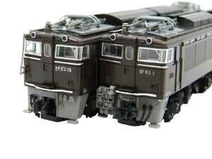 Nゲージ TOMIX / トミックス 92904 碓氷峠 国鉄EF63形電気機関車(2両セット) トミックス誕生20周年記念限定品 現状品[B064H491]