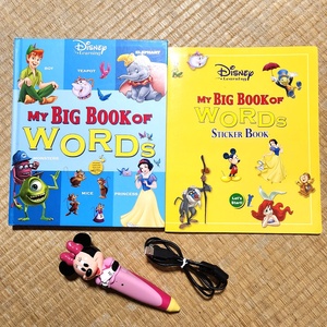 DWE マジックペン MY BIG BOOK OF WORDS ディズニーワールドイングリッシュ 80s24-2498