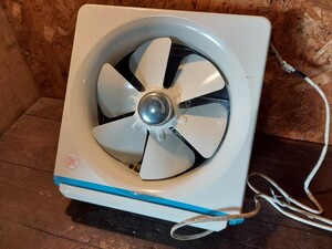  換気扇 ホームファン 100V 割りと綺麗です 動作OK レトロ ビンテージ 扇風機 エレクトリック ベンチレーター　動作未確認