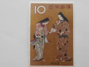 趣味週間　千姫　1963　未使用10円切手