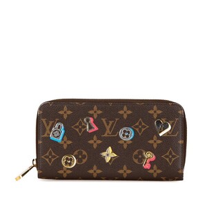 中古 ルイヴィトン 財布 モノグラム ラブロック ジッピー ウォレット ラウンドファスナー 長財布 LOUIS VUITTON 【送料無料】【名谷店】