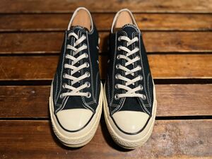 コンバース chuck Taylor チャックテイラー ct70 オールスター CONVERSE 三ツ星 OX ローカット LOW ブラック 28.0 28