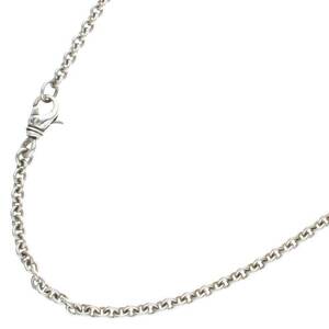 クロムハーツ Chrome Hearts NE CHAIN 30/NEチェーン30inch サイズ:30inch シルバーネックレス 中古 OM10