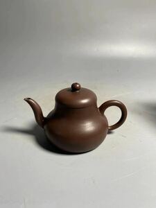 旧家蔵出 陶磁器 大彬 朱泥 紫泥 急須 中国唐物 時代物 茶壷 煎茶道具 中国宜興 紫砂 白泥 中国美術