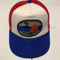 90s トラッカーキャップ ワッペンロゴ 5パネル