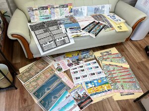 珍品 多数 記念入場券 関ヶ原 国技館 東京駅 セット ① 現状品（長巻） 【AM068】