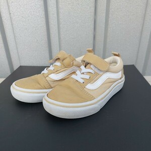 ◆小児用16cm　VANSマジックテープ式スニーカー程度良し◆