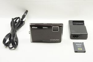 【適格請求書発行】Nikon ニコン COOLPIX S60 コンパクトデジタルカメラ パープリッシュブラック【アルプスカメラ】240915c