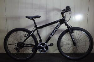 人気良品！Chevrolet CHEVYシボレー 26型 シマノ18速 440mm MTB BLACK