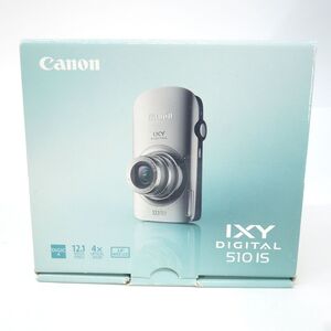 105 Canon キャノン IXY DIGITAL 510 IS コンパクトデジタルカメラ シルバー ※中古