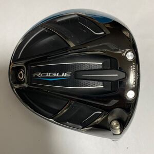 程度良好 名器 Callaway キャロウェイ ROGUE ローグ ドライバー 9.0度 ヘッド単品 限定モデル