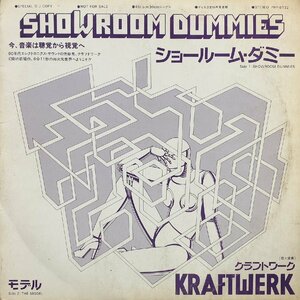 KRAFTWERK / Showroom Dummies / The Model (PRP-8132, Promo) 12inch Vinyl record (アナログ盤・レコード)